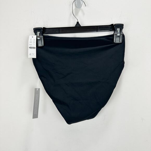 J.Crew Bikini Swimsuit Classic Sculpt Mira Hallie High Waist Set Black Small NWT - Picture 13 of 16